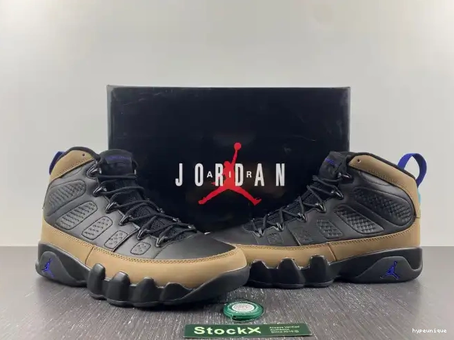 HYPE CT8019-034 9 Jordan Retro Concord Air Olive 0509